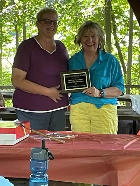 6/19/24 HSOF picnic with key person: Joanne DuMound